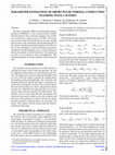 Research paper thumbnail of Parameter Estimation of Short Pulse Normal-Conducting Standing Wave Cavities