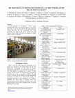 Research paper thumbnail of RF Test Results from Cryomodule 1 at the Fermilab SRF Beam Test Facility