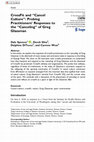 Research paper thumbnail of CrossFit and "Cancel Culture": Probing Practitioners' Responses to the "Canceling" of Greg Glassman