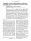 Research paper thumbnail of Predicting the Molecular Weight Distribution of Polyethylene for Mixed Systems with a Constrained-Geometry Metallocene Catalyst in a Semibatch Reactor