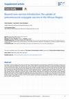 Research paper thumbnail of Beyond new vaccine introduction: the uptake of pneumococcal conjugate vaccine in the African Region