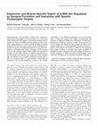 Research paper thumbnail of Expression and Branch-Specific Export of mRNA Are Regulated by Synapse Formation and Interaction with Specific Postsynaptic Targets