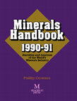 Research paper thumbnail of Minerals Handbook 1990–91