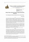 Research paper thumbnail of Hattan Nakşa: Atâyî’nin Hamse’sindeki Minyatürlü Hikâyeler