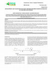 Development and Validation of RP-HPLC Method for Simultaneous Estimation of Curcumin and Piperine Cover Page