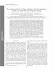 Research paper thumbnail of Hierarchical models in ecology: confidence intervals, hypothesis testing, and model selection using data cloning