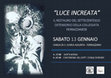 Research paper thumbnail of Locandina "Luce increata. Il restauro del settecentesco ostensorio della collegiata ferrazzanese"- Ferrazzano (CB), 13 gennaio