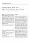 Research paper thumbnail of Highly parallel steered mixture-of-experts rendering at pixel-level for image and light field data