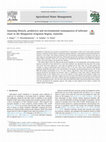 Research paper thumbnail of Assessing lifestyle, productive and environmental consequences of tailwater reuse in the Shepparton Irrigation Region, Australia