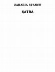 Research paper thumbnail of Zaharia Stancu - Satra