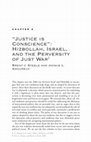 Research paper thumbnail of “Justice is Conscience”: Hizbollah, Israel, and the Perversity of Just War