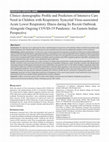 Research paper thumbnail of Clinico-demographic Profile and Predictors of Intensive Care Need in Children with Respiratory Syncytial Virus-associated Acute Lower Respiratory Illness during Its Recent Outbreak alongside Ongoing COVID-19 Pandemic: An Eastern Indian Perspective