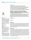 Research paper thumbnail of Zoonotic risk factors associated with seroprevalence of Ebola virus GP antibodies in the absence of diagnosed Ebola virus disease in the Democratic Republic of Congo