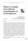 Research paper thumbnail of CARBAJAL Música+y+ecología+Una+reflexión+ecopedagógica+en+el+Antropoceno