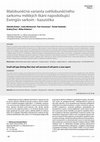 Research paper thumbnail of [Small cell type (Ewing-like) clear cell sarcoma of soft parts: a case report]