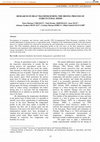 Research paper thumbnail of Research on heat transfer during the drying process of agricultural seeds