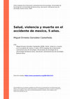 Salud, violencia y muerte en el occidente de México Cover Page