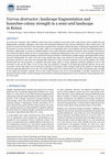 Varroa destructor, landscape fragmentation and honeybee colony strength in a semi-arid landscape in Kenya Cover Page