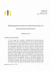 Research paper thumbnail of Bedingungsloser Gehorsam: Rezensionsessay von Daniel Suarez: Kill Decision