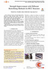 Strength Improvement with Different Retrofitting Methods for RCC Structure Cover Page