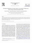 Research paper thumbnail of Geological significance of soil gas radon: A case study of Nurpur area, district Kangra, Himachal Pradesh, India