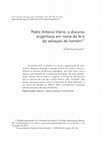 Padre António Vieira: o discurso engenhoso em nome da fé e da salvação do homem Cover Page