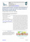 Technical and Economic Assessment of the Integration of Refrigeration Concepts into the Proceeding Extension of Solar Energy Systems in Brazil Cover Page