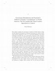 Research paper thumbnail of Governance Breakdowns and Normative Deficits in Asylum Coordination in North America