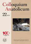 Recent Studies at Bilecik Gedikkaya Cave in Northwestern Turkey Cover Page