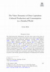 Research paper thumbnail of The Value Dynamics of Data Capitalism: Cultural Production and Consumption in a Datafied World