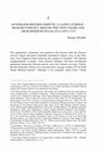 Research paper thumbnail of An Endless Housing Dispute: A Latin Catholic - Muslim Conflict Around the Yeni Vālide and Arab Mosques in Galata (1693-1713)