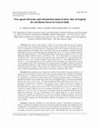 Research paper thumbnail of Tree species diversity and soil nutrient status in three sites of tropical dry deciduous forest of western India