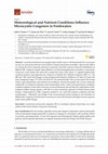 Research paper thumbnail of Meteorological and Nutrient Conditions Influence Microcystin Congeners in Freshwaters