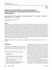 Research paper thumbnail of Significant Functional Differences Between Dopamine D4 Receptor Polymorphic Variants Upon Heteromerization with α1A Adrenoreceptors