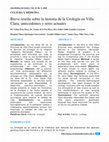 Research paper thumbnail of Breve reseña sobre la historia de la Urología en Villa Clara, antecedentes y retos actuales