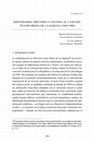 Research paper thumbnail of IDENTIDADES, DISCURSO Y COLONIA: EL CASO DEL TEATRO IRIJOA DE LA HABANA (1884-1900