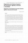 Research paper thumbnail of Diagnóstico del Sistema Español de Innovación: agentes, recursos y resultados