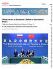 Research paper thumbnail of China Serves as Economic Lifeline to Sanctioned Russia