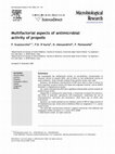 Research paper thumbnail of Multifactorial aspects of antimicrobial activity of propolis