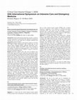 Research paper thumbnail of Weaning of mechanical ventilation in the intensive care units of Brazil