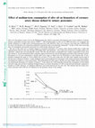 Research paper thumbnail of Effect of medium-term consumption of olive oil on biomarkers of coronary artery disease defined by urinary proteomics