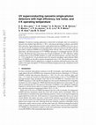 Research paper thumbnail of UV superconducting nanowire single-photon detectors with high efficiency, low noise, and 4 K operating temperature