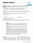 Research paper thumbnail of Biology and dynamics of potential malaria vectors in Southern France