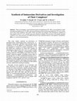 Research paper thumbnail of Synthesis of iminooxime derivatives and investigation of their complexes