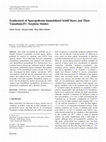 Research paper thumbnail of Synthesized of Sporopollenin-Immobilized Schiff Bases and Their Vanadium(IV) Sorption Studies