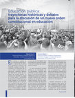 Educación pública y nuevo orden constitucional en Chile Cover Page