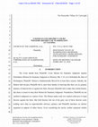 US District Court for Western Washington - Church of the Gardens and Alvin B. White v. Quality Loan Corporation of Washington et al - State of Washington's Response to Plaintiffs Church and White's Cross Motion for Summary Judgment Cover Page