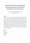 Research paper thumbnail of Stalin and the Soviet Theory of Nationality and Nationalism: Intellectual and Political Roots, Implementation, and post-1991 Legacies