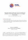 Research paper thumbnail of Approche hybride multi-étape pour la résolution du problème de job-shop flexible robuste avec budget d'incertitude