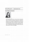 Research paper thumbnail of Anita Mucolli – Laboratorium künftigen Grauens